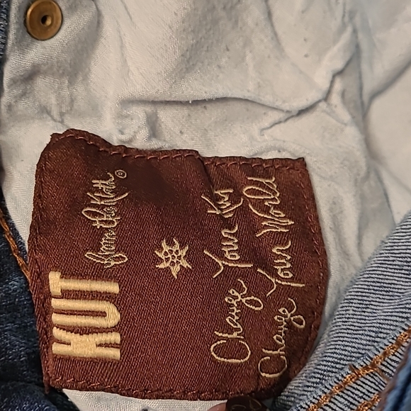 Kut from the Kloth Jeans raw hem 20W - Picture 5 of 5